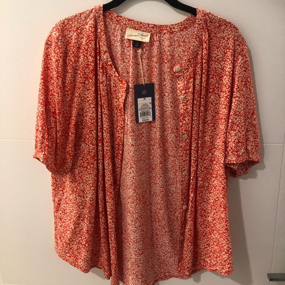 universal thread Red Summer top